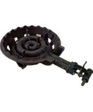 鋳物二重コンロ