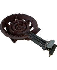 鋳物三重コンロ